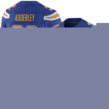 Los Angeles Chargers NFL Football Nasir Adderley Electric Blue Jersey Youth Limited  #32 100th Season Rush Vapor Untouchable->youth nfl jersey->Youth Jersey